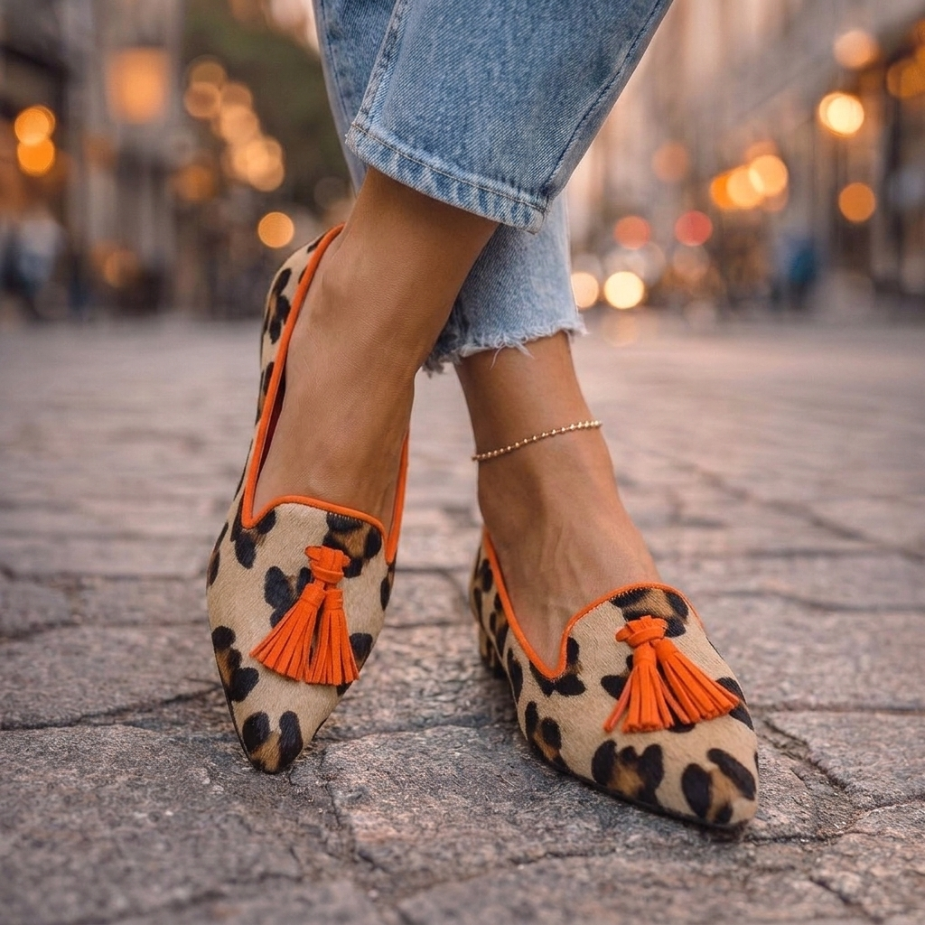 Livia Pointed Slip-On Flats